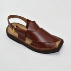 Kaptan Signature Chappal (BRG)