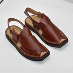 Kaptan Signature Chappal (BRG)