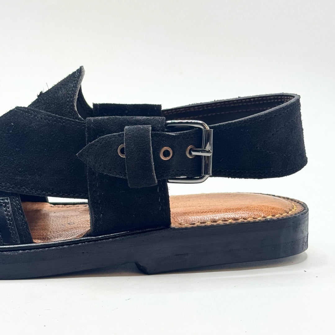 Classic Suede Peshawari (Jet Black)