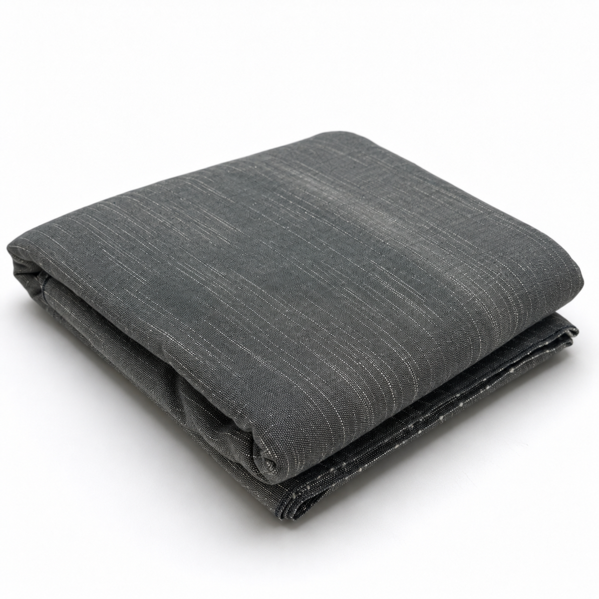 Khamta Khadi - Rustic Texture (Charcoal)