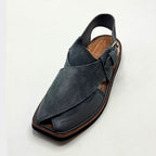 Classic Suede Peshawari (Slate Grey)