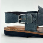 Classic Suede Peshawari (Slate Grey)