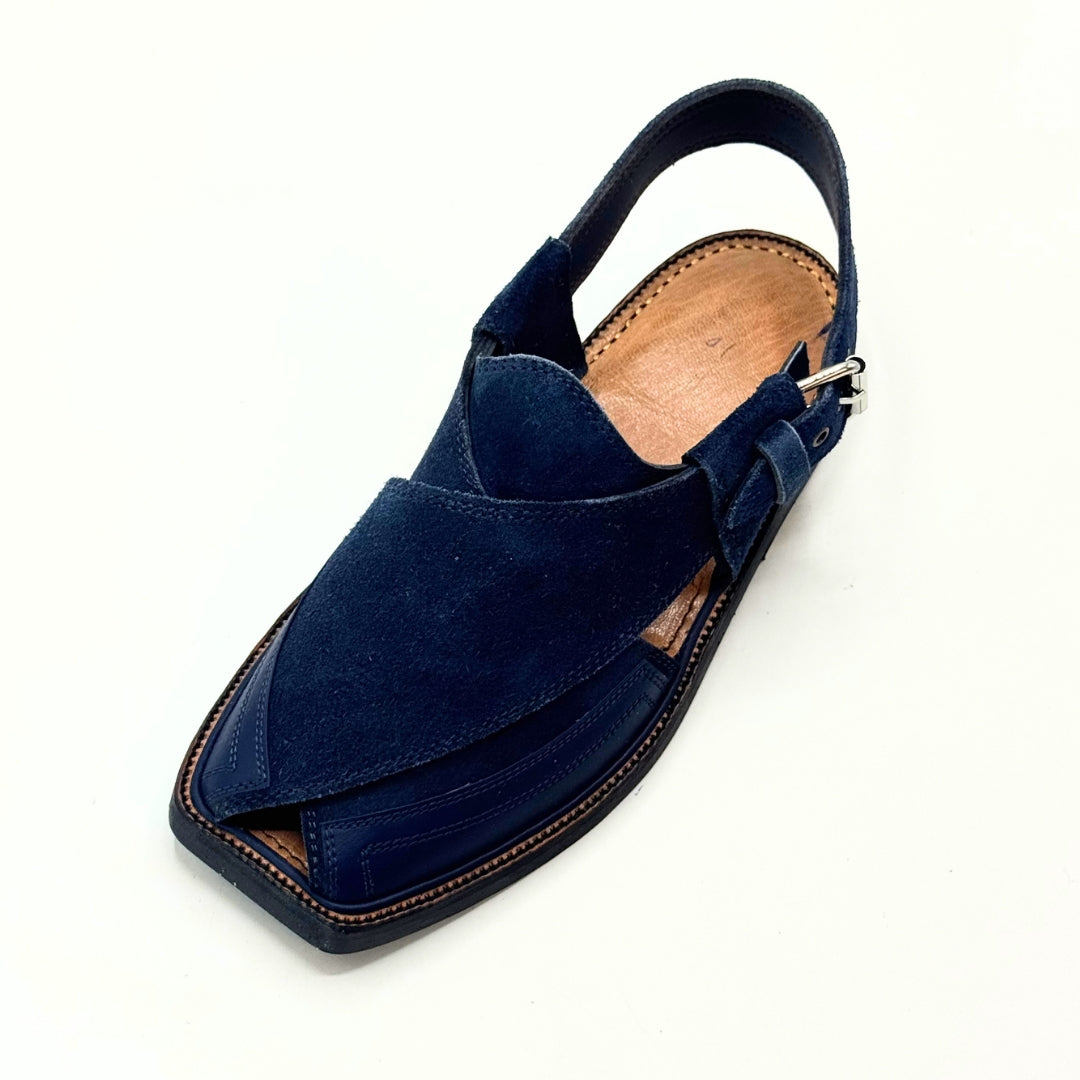 Classic Suede Peshawari (Midnight Navy)