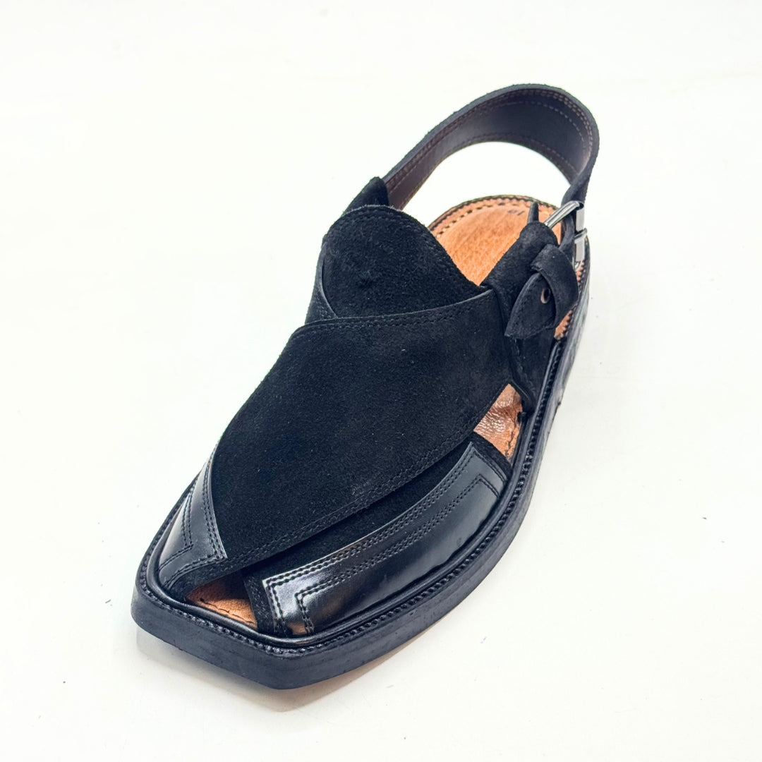 Classic Suede Peshawari (Jet Black)