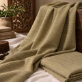 Khamta Khadi - Rustic Texture (Earthy Olive)