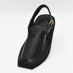 Kaptan Signature Chappal (BLKD)