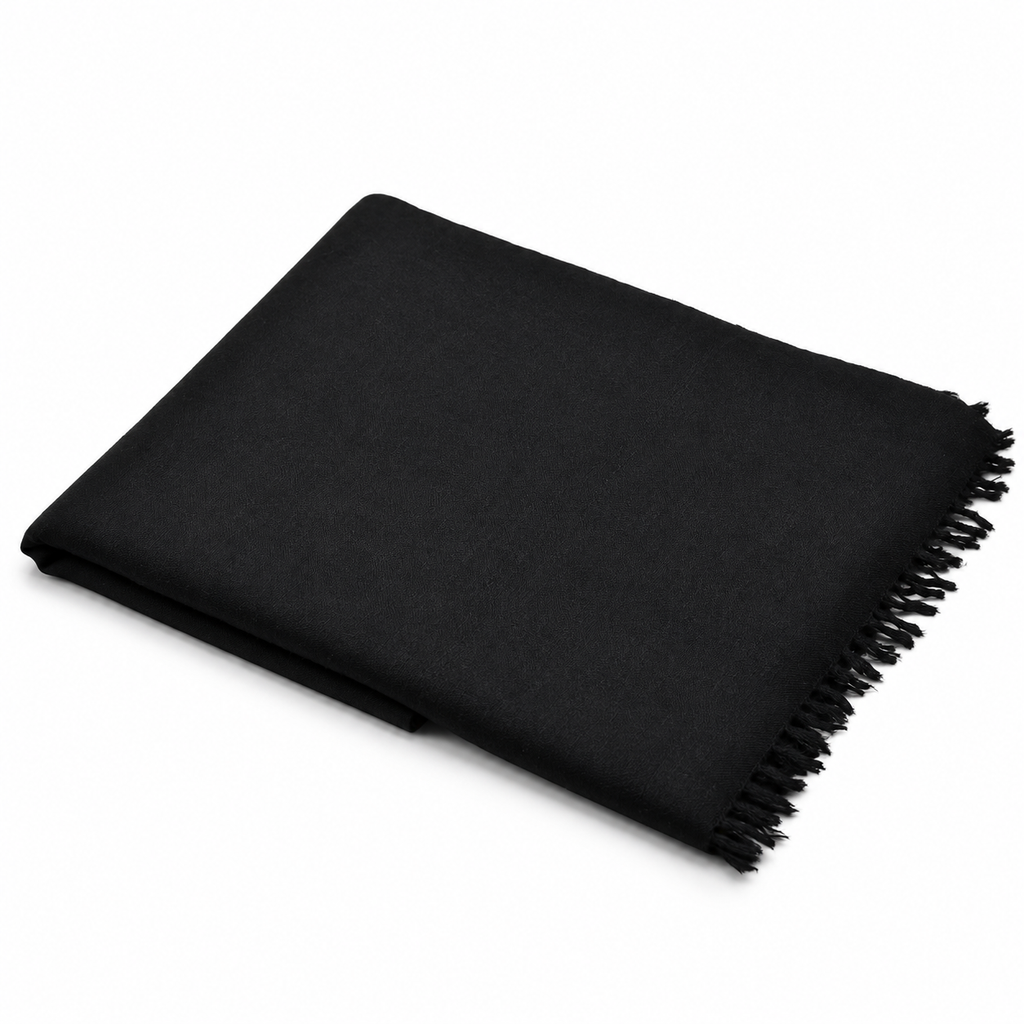 Fine Pashmina Pure (64 Count) - 02 white angle