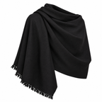 Fine Pashmina Pure (64 Count) - 03 white drape