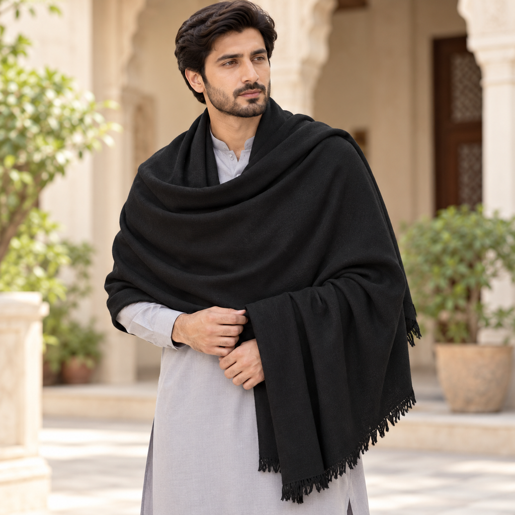 Fine Pashmina Pure (64 Count) - 05 lifestyle courtyard