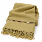 Fine Pashmina Pure 64 Count - 03 white drape